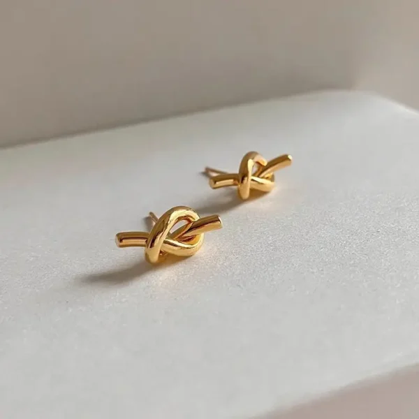 Pendientes nudo - Imagen 3